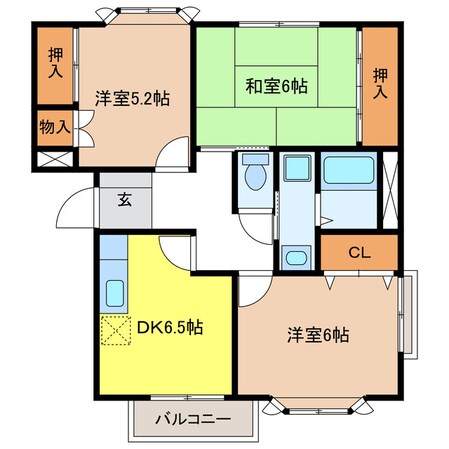 レヴンワースの物件間取画像